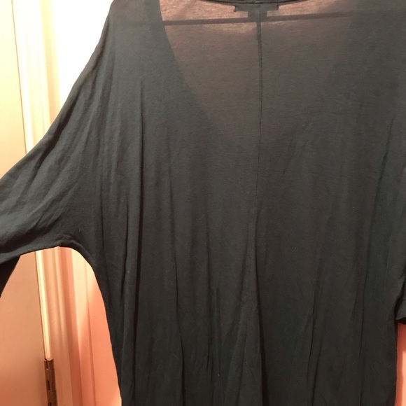 Sea Green Canyon River Blues Drapey Blouse - Picture 8 of 8